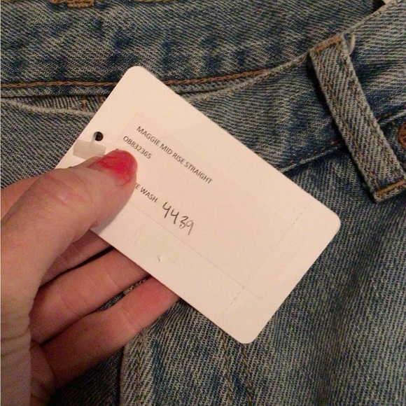 NEW! Free People Maggie mid rise jeans - Picture 5 of 7